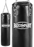 Bad Company Boxsack inkl. Heavy Duty Vierpunkt-Stahlkette I Vinyl Punching Bag,...