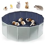GHWMYD Kleintiere Laufstall, Faltbar Käfig Zelt Übungszaun für...