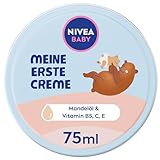 NIVEA BABY Meine erste Creme, vegane und hypoallergene Hautcreme schützt und...