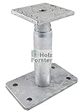 EUROTEC Pedix Pfostenträger höhenverstellbar 190 plus 100mm
