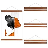 Xyvor 3 Stück A3 Posterleiste 31 cm, Magnetisch Posterschiene, Posterleiste...