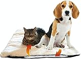 Fellou Wärmedecke Hund 90 x 64 cm - Selbstheizende Decke Hund - Waschbar &...