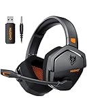 NUBWO G06 Dual Wireless Gaming Headset mit Mikrofon für PS5, PS4, PC, Mobile:...