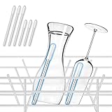 ecooe 6er-Set Flaschenhalter für Spülmaschine Glashalter mit verlängerte...