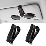 Mabor 2 Stück Brillenhalter für Auto,Stabiler Sonnenbrillenhalter Auto...