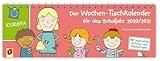 Der Wochen-Tischkalender für das Schuljahr 2020/2021: Mit zahlreichen Aktions-...