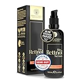 BIO Retinol Serum hochdosiert 100ml • Retinol 5-Fach-Komplex +Hyaluron...