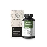 NATURE LOVE® Enzym Komplex - 120 Kapseln - inkl. Lipase & α-Amylase | mit...