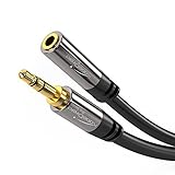 KabelDirekt 10m Klinken - Verlängerungskabel für AUX Eingänge 3.5mm Stecker...