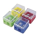 DONAU 7814001-99 Doppel-Anspitzer mit Behälter / 1...