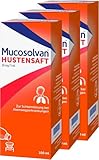 MUCOSOLVAN® Hustensaft 3 x 100ml: Effektive Schleimlösung bei Husten mit...