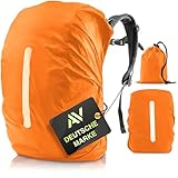 AVANA Regenschutz für Rucksäcke mit Reflexstreifen (10-70L) wasserdichte...