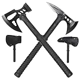 Set mit 2 Äxten 1x M48 Tactical Tomahawk mit Sanddorn - 1x Survival-Axt mit...