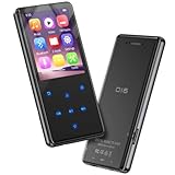 64GB MP3 Player Bluetooth 5.3, mp4-Player, 2,4-Zoll-Bildschirm Tragbarer...