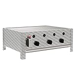 BBQ-Toro Edelstahl Gastrobräter | 3-flammig | (B) 64 x (T) 52 x (H) 27 cm |...