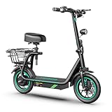 M5 Pro Faltbarer E-Scooter | 20 km/h Höchstgeschwindigkeit | 48V/13Ah Akku | 45...
