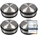 4 x Türstopper 1,2 kg Boden schwer VonBueren | ca. 10,5 x 5 cm | Tür Stopper...