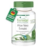 Fairvital | Aloe Vera Kapseln - 90 Kapseln - VEGAN - Aloe-Vera Barbadensis...