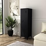 FurnitureR Metall-Aktenschrank mit Spind, Aufbewahrungsschrank, Bodenschrank,...