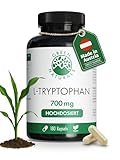 Green Naturals® L-Tryptophan Kapseln – Hochdosiert: 700 mg aus natürlicher...