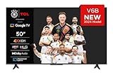 TCL 50V6B 50 Zoll, 4K Ultra HD, HDR TV, Smart TV unterstützt von Google TV...