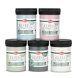 Viva Decor Chalky Vintage-Look Set (5er Set) dekorative Lasuren - Vintage...