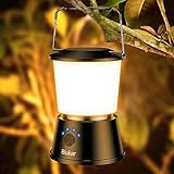 Blukar LED Campinglampe Tragbar, 2000 Lumen Superhell Camping Laterne Aufladbar...