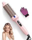 Haokoo Thermal Brush - Thermobürste 38mm für Salon-Styling in 8 Min, Ionische...