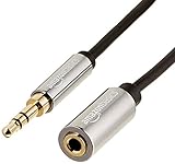 Amazon Basics Stereo Audio AUX Verlängerungskabel Männer auf Frauen, 3,5 mm,...