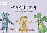 Hampelfiguren für Kinder ab 4 Jahren: Vorlagen zum Anmalen, Ausschneiden und...