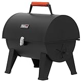 Royal Gourmet Tragbarer Holzkohlegrill, Campinggrill für Garten Picknick, Kohle...