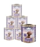 Dehner Premium Hundefutter, Nassfutter getreidefrei, für ältere Hunde, Rind /...