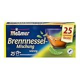 Meßmer Brennnessel-Mischung | 25 | Teebeutel | Vegan | Glutenfrei | Laktosefrei