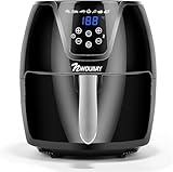 NWOUIIAY Heißluftfritteusen Air Fryer 1800W LED-Touchscreen 5,5L Heissluft...