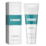 Protein Correcting Hair Straightening Cream,Haarglättungscreme,Seidige &...