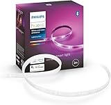 Philips Hue White & Color Ambiance Lightstrip Plus Basis-Set V4 (2m), dimmbarer...