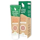 Vitaminpaste für Katzen – Mit 7 wichtigen Vitaminen – Natürliche Immun...