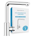 Bächlein Küchenarmatur Varvaro – 360 Grad schwenkbarer Wasserhahn für die...