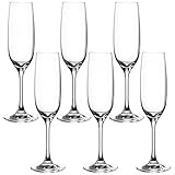 Leonardo Ciao+ Sektglas 6er Set, Prosecco-Gläser mit gezogenem Stiel,...