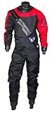 Dry Fashion Unisex Trockenanzug Sailing Standard Nylon, Farbe:schwarz/rot,...