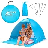 Active Era Pop Up Strandmuschel mit UV Schutz, UPF 50+ Strandzelt, Windschutz...