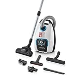 Bosch Staubsauger mit Beutel ProSilence Serie 8 BGB75XSIL, Bodenstaubsauger,...