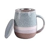 YDoLimmer Teetrennung Keramikbecher mit großer Kapazität, Teetasse mit Filter...