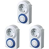 Brennenstuhl Zeitschaltuhr MMZ 20, mechanische Timer-Steckdose...