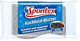 Spontex Kochfeldblitzer, Reinigungsschwamm für Glaskeramik und sensible...
