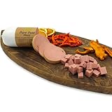 Paw Natural Hundewurst schnittfest | 400g Pferd-Wurst | Gluten- & getreidefrei |...