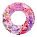 Oirigaga Eiskönigin Schwimmring Kinder, Aufblasbarer Kleine Schwimmreifen für 3-6 Jahre, Princess Swimming Ring, Floating Wasserreifen, Cartoon Anime Pool Wasserring Spielzeug für Mädchen