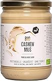 nu3 Bio Cashewmus - 500 g im Glas - aus 100% Naturbelassenen Cashews ––...