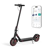 Elektroroller mit Straßenzulassun, 8,5 Zoll Elektroroller MAX 30 KM Reichweite,...