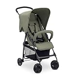 hauck Buggy Sport, Olive - Federleichter Reisebuggy 5,9 kg - mit Liegefunktion...